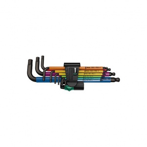 WERA sada imbus kľúčov 950 SPKL/9 SM N metrické Multicolour BlackLaser