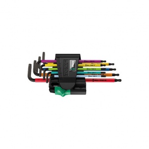 WERA sada TORX kľúčov 967 SPKL/9 Multicolour BlackLaser